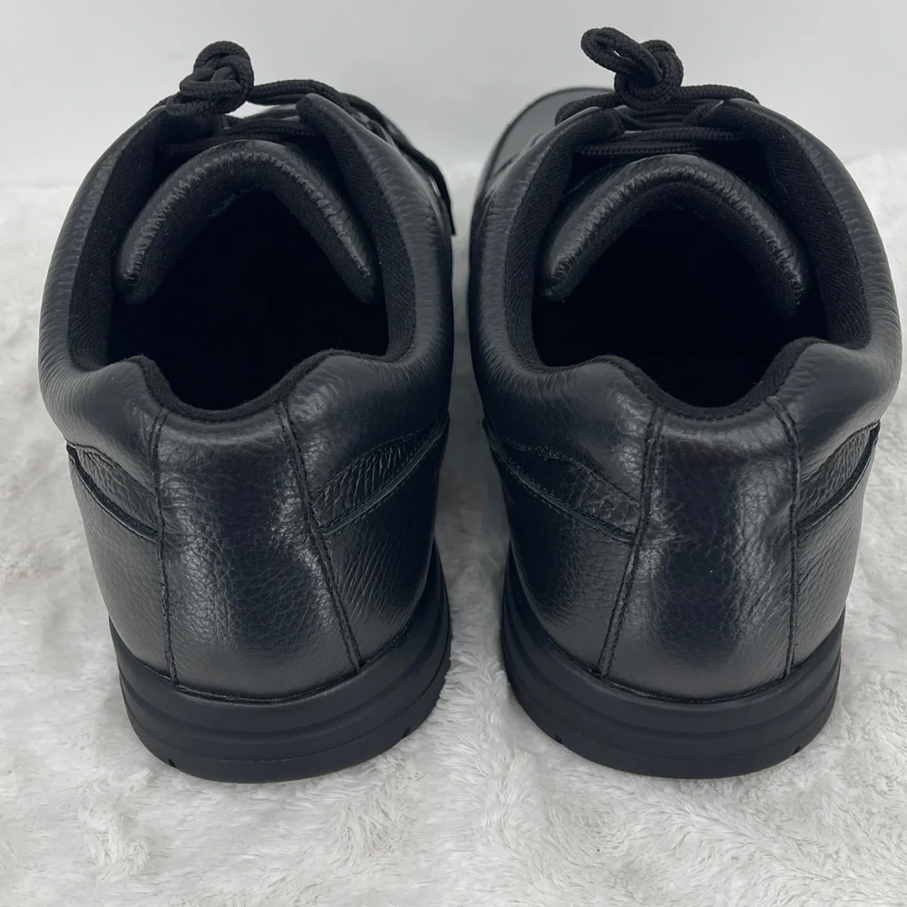 DREW TRAVLER  Black Leather Men's SIZE 11 6E XXX WIDE  Oxfords
